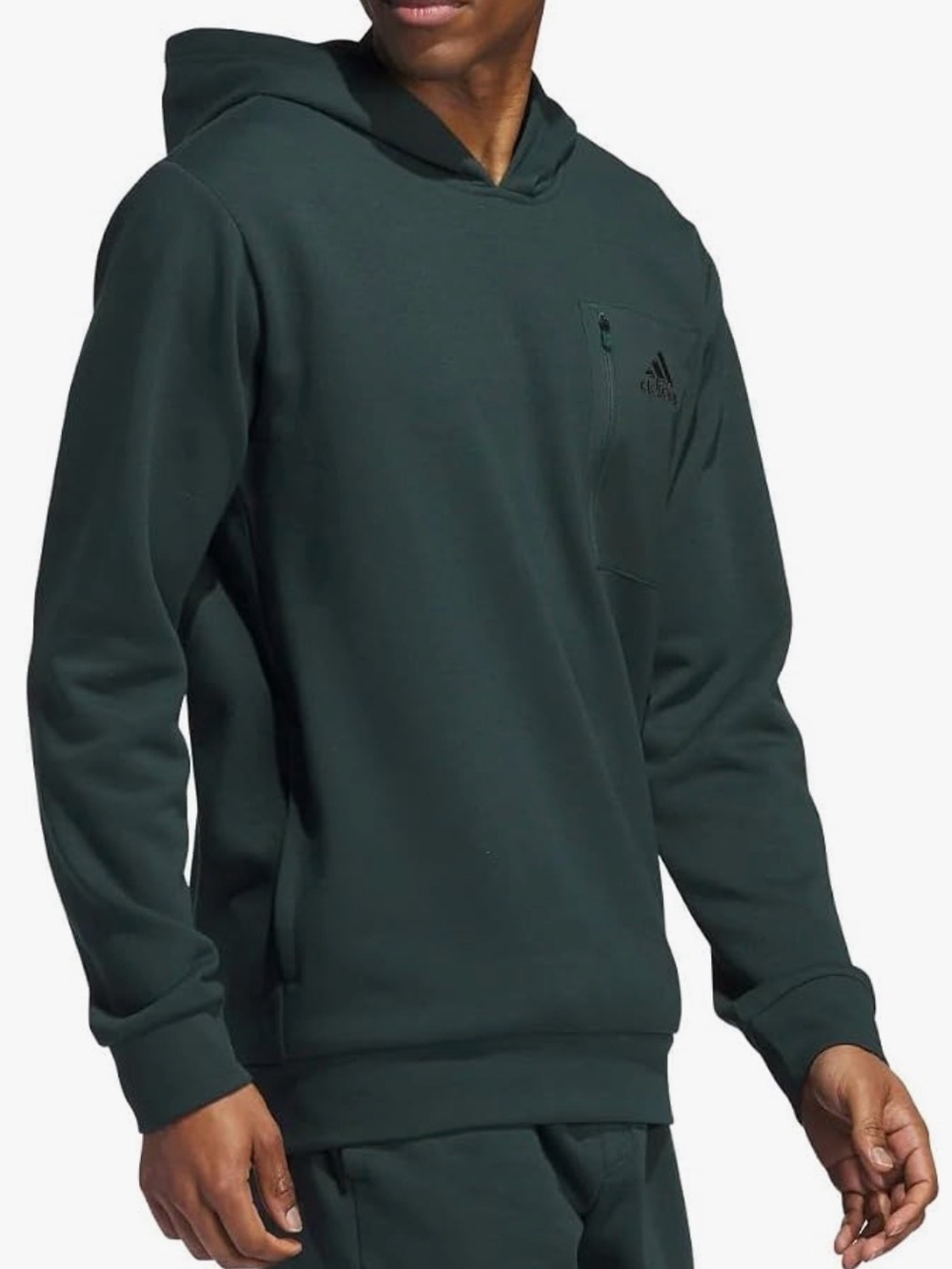 adidas Men’s Regular Fit Kangaroo Pockets Hoodie Size XL